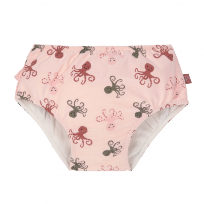 Maillot de Bain couche lavable Octopus Rose lassig