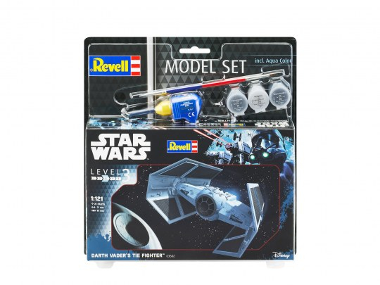 Kit de modèlisme avec accessoires de base Darth Vader's TIE Figh Revell