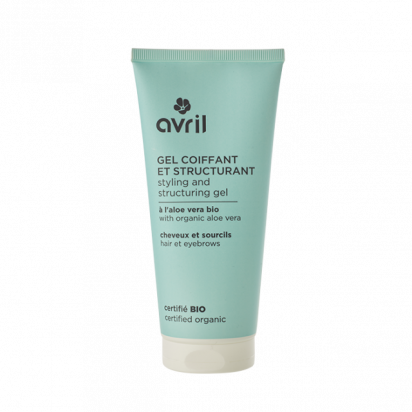Gel coiffant et fixant cheveux et sourcils 200 ml - Certifié bio Avril cosmétique