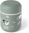 MB Capsule vert Raccoon - Le bento isotherme des enfants Monbento