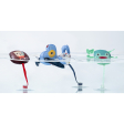 jules 3 personnages de bain ventouses Lilliputiens