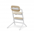 Chaise haute en bois et blanc Sand White white - Lemo - Cybex