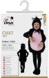 Ptit Clown déguisement chat enfant 5/6 ans fête déguisée enfant