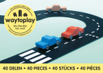 Circuit flexible Autoroute - 40 pièces king o the road - Way to play