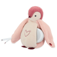 Peluche veilleuse manchot Rose Kaloo