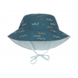Chapeau anti-UV réversible Serpent de Mer Bleu Lassig