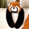 Peluche lestée Panda roux Podcoll 50 cm – Histoire d'Ours
