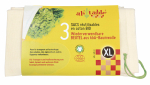 3 Sacs taille XL en coton BIO - Ah ! Table !