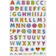 Stickers - Lettres majuscules multicolores - Majolo