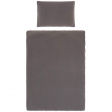 Housse de couette Gaze de coton 100X140cm anthracite  Lassig
