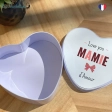 Boite en Métal Coeur Mamie Nœud Les bambetises