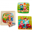 Puzzle en bois La vie - Haba