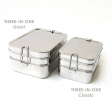 Trio boites Three-In-One Bento Ecolunchbox