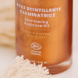 Huile scintillante illuminatrice corps et cheveux Gold Boho