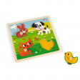 Puzzle tactile mes premiers animaux 4 pièces Janod
