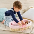 Ensemble Couffin Peluche Rose pour poupon de 36 et 42 cm Corolle
