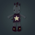 Peluche phosphorescente et livre en tissu Lena la licorne Lilliputiens