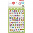 Stickers - Lettres majuscules multicolores - Majolo