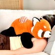 Peluche lestée Panda roux - 50 cm - Podcoll - Histoire d'ours