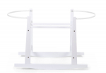 Support à bascule en bois blanc pour couffin Childhome