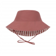 Chapeau anti-UV réversible Rayé Rouge Lassig