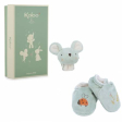 Coffret chaussons et bracelet sonores souris Kaloo