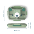 Plateau compartimenté Wonder vert Bear Monbento