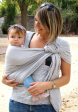 Porte-bébé RING SLING MARU Gris