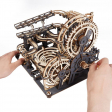 Casse-tête Puzzle 3D en bois – Circuit de billes "Marble Night City", Robotime, LGA01 (32,5 x 21,4 x 22,8 cm)