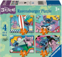 Ravensburger Disney en vacances Puzzle 4 en 1 Stitch 12/16/20/24