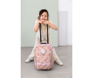 Trolley Valise à roulettes Pattern Party Rose Lassig