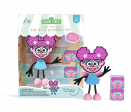Glo Pal personnage Abby Cadabby sesame street Rose pour le bain Jouet Sensoriel