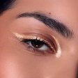 Eyeliner Pailleté Or Métallique – Si Si La Paillette