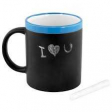 Tasse mug ardoise à personnaliser - cadeau instit et accueillante