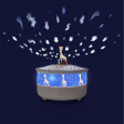 Veilleuse - Projecteur d'Etoiles Sophie la Girafe© 14 Cm - Musical - Détection des Pleurs - Rechargeable USB Trousselier