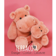 Peluche Hippopotame HIP'HUG Terracota - 25 cm Histoire d'ours