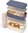 MB Original bleu Natural - La boite bento Made in France Monbento