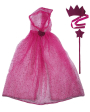 Ptit Clown déguisement kit princesse rose enfant carnaval halloween
