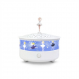 Veilleuse - Projecteur d'Etoiles Ballerine 14 Cm - Musical - Détection des Pleurs - Rechargeable USB Trousselier