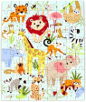 Zooniverse Puzzle animaux du zoo 90pc Jigsaw Puzzle
