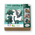 Peinture par points (dots)  dinosaures Aladine