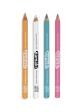 Set de 4 crayons de maquillage fins - Jaune/Bleu/Rose/Blanc Namaki