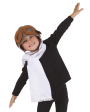 Ptit Clown déguisement kit pilote enfant taille unique costume enfant