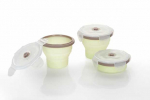 lot de 3 pots de conservation en silicone - Babymoov