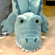 Crocodile peluche allongé vert - 60 cm  Histoire d'ours