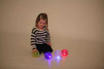 Lot de 4 MAXI balles  lumineuses sensorielles - TicKit