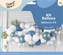 C&L Kit 50 ballons - bleu