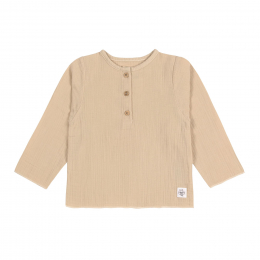 T-shirt manches longues en mousseline GOTS - nature - Lassig