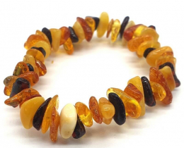 Bracelet ambre enfant multicolor