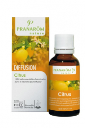 Synergie: Citrus - Fragrance citronnée subtile et tonique, source dénergie et de bien-être.